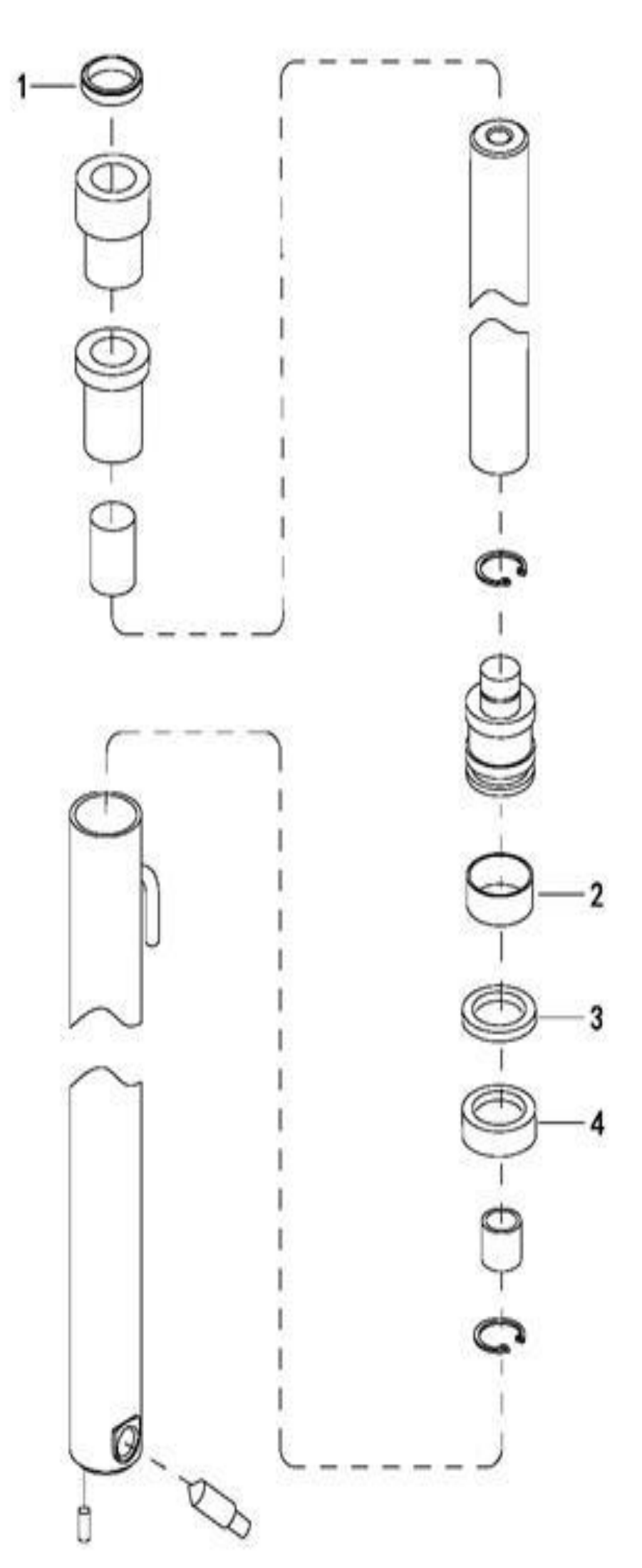 Схема узла 0616 · 2-Stage Mast Beside Lifting Cylinder для EP EPR20XK, каталог Год не указан