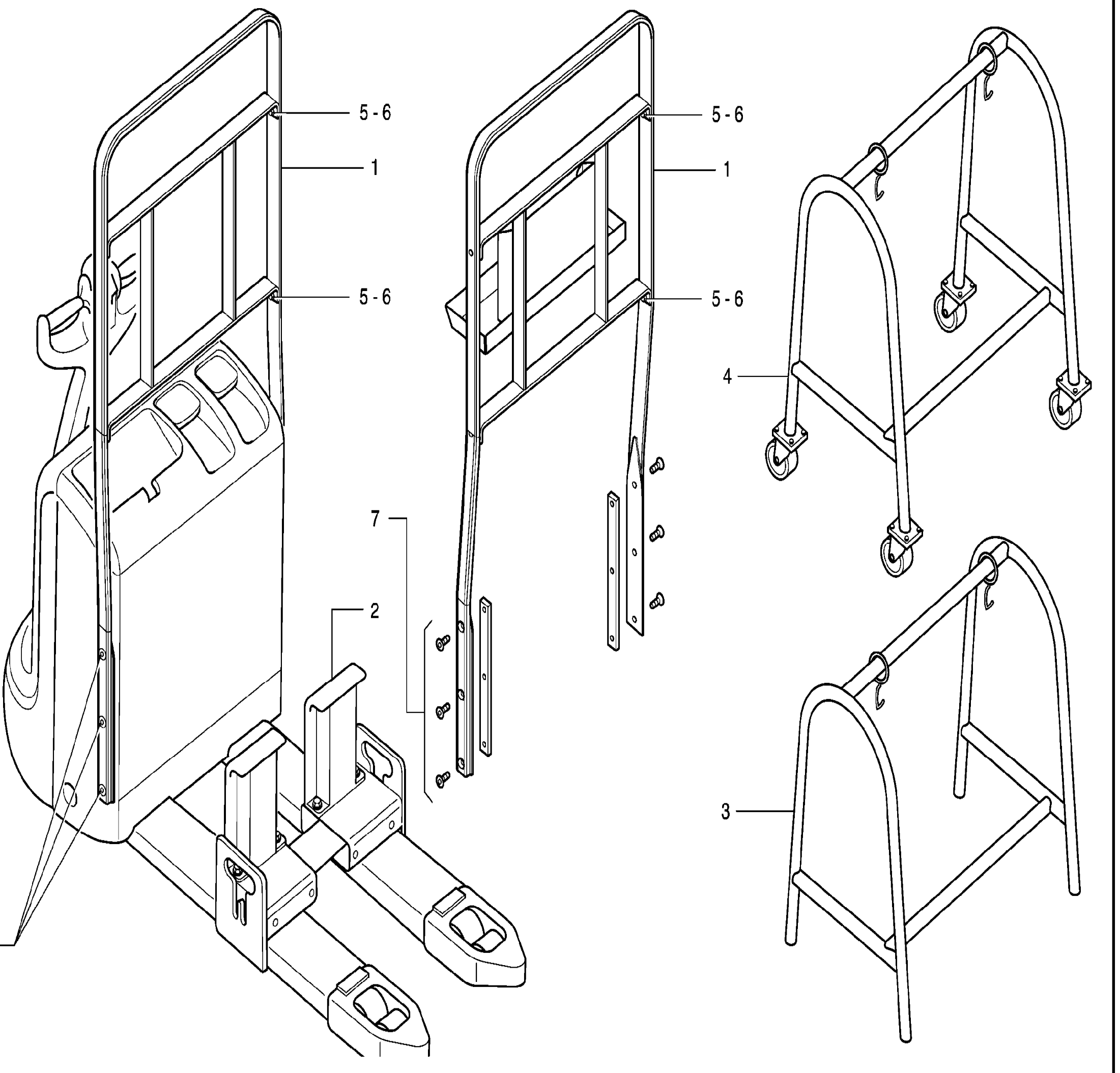 Схема узла 360.430.72.00 · guard grille assy. · Схема 2 для Linde T16/T18/T20, каталог Год не указан