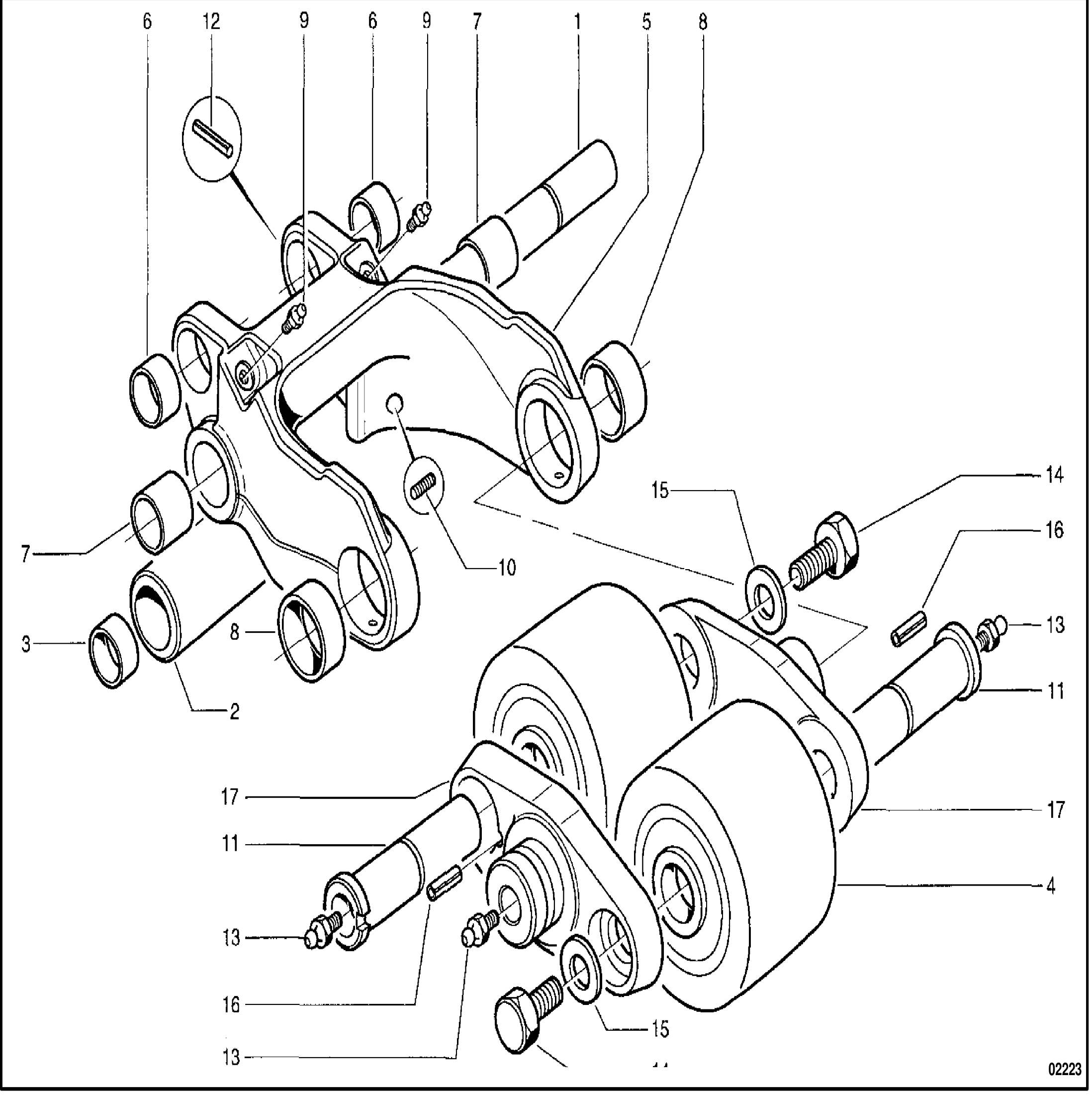 Схема узла 360.000.73.07 · wheels · Схема 1 для Linde T16/T18/T20, каталог Год не указан
