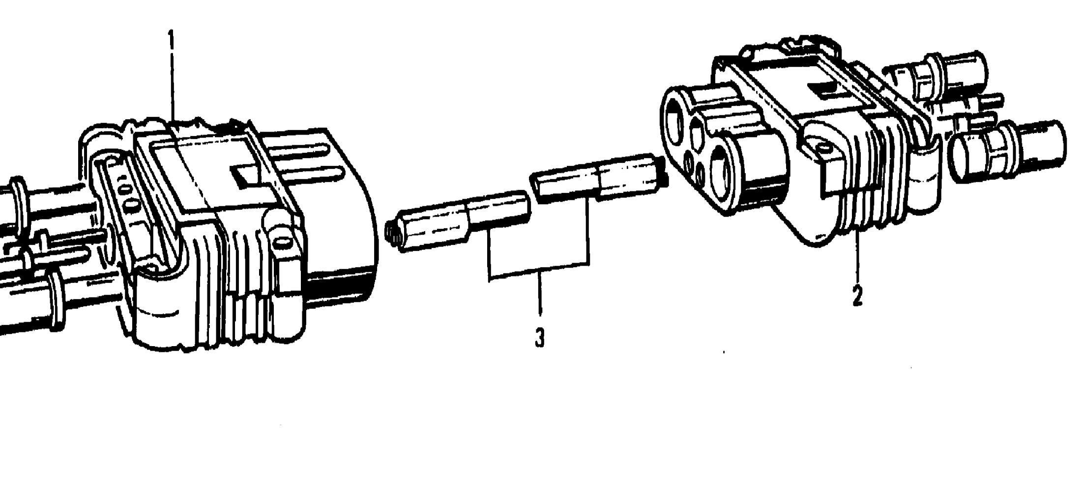 Схема узла plug MALE DIN 43589 B80 16mm² для Linde T16/T18/T20, каталог Год не указан