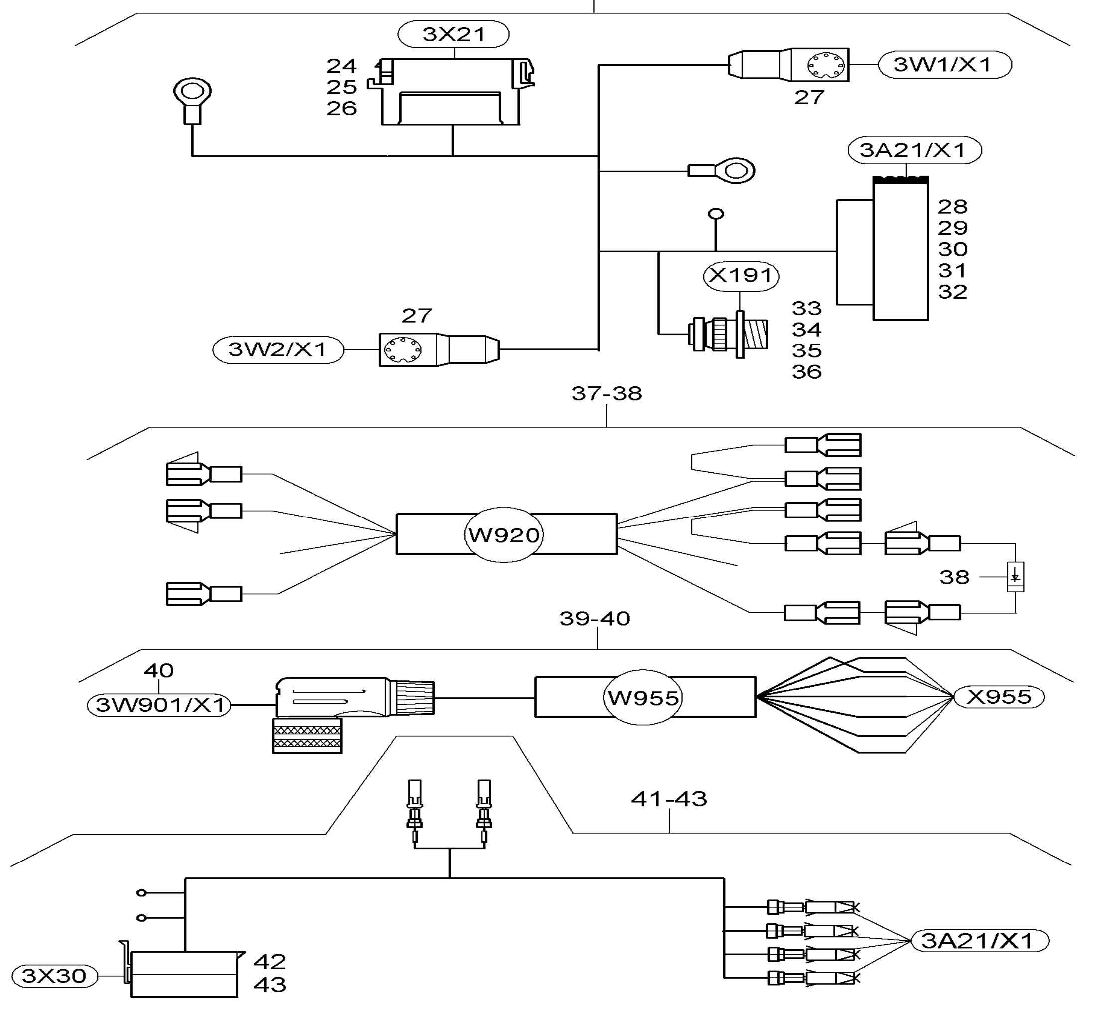 Схема узла PLUG · Схема 1 для Linde K, каталог 2008