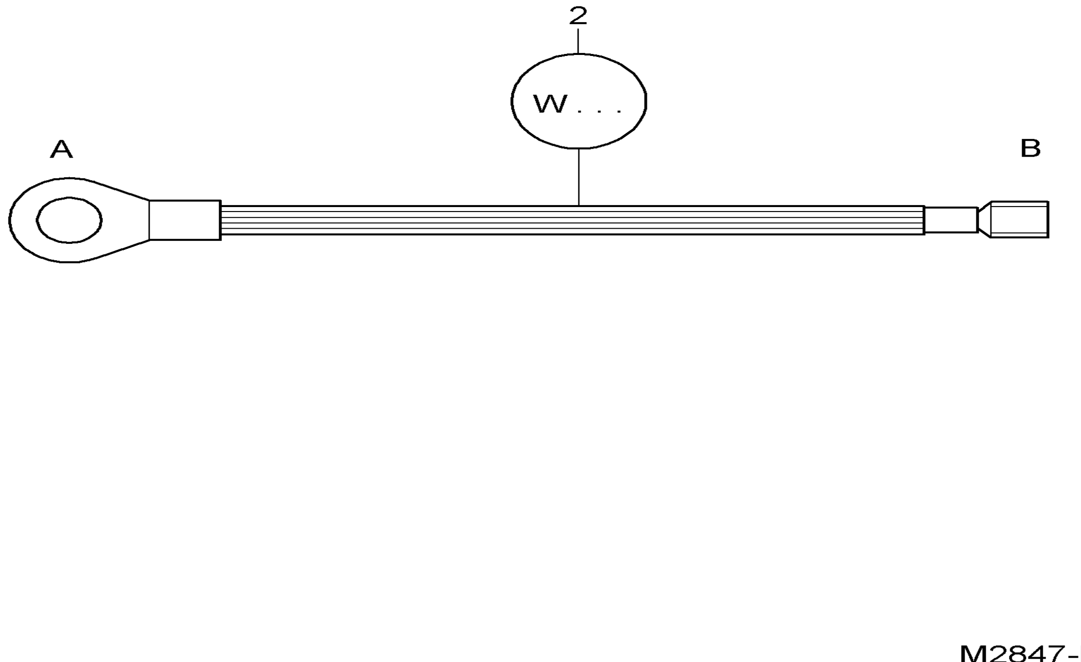 Схема узла W8716838 · MAIN CURRENT CABLE · Схема 1 для Linde K, каталог 2008